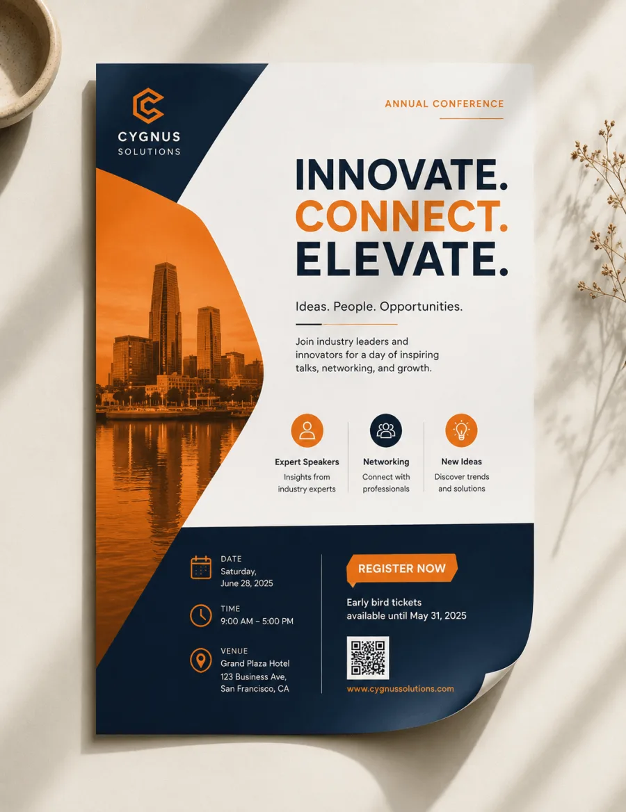 Event flyer template