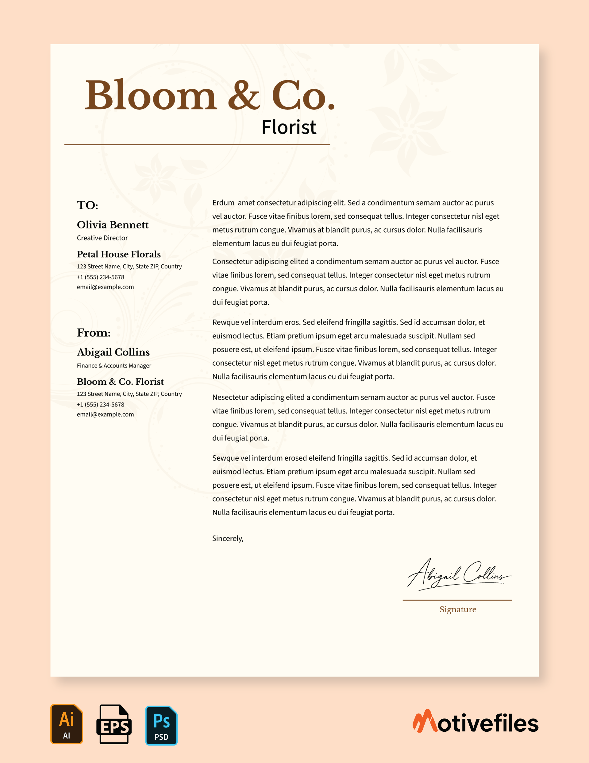 Classic Letterhead