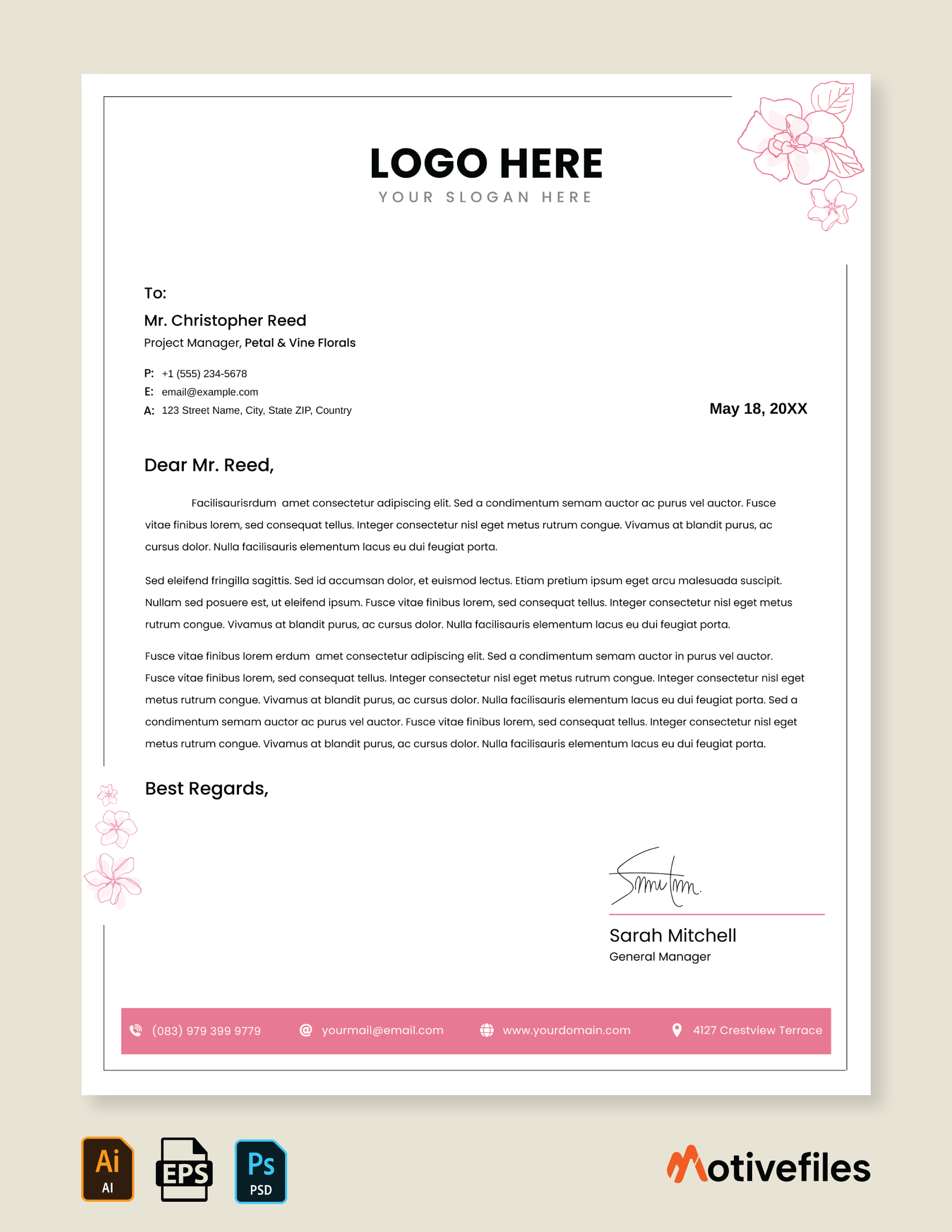 Multipurpose Letterhead