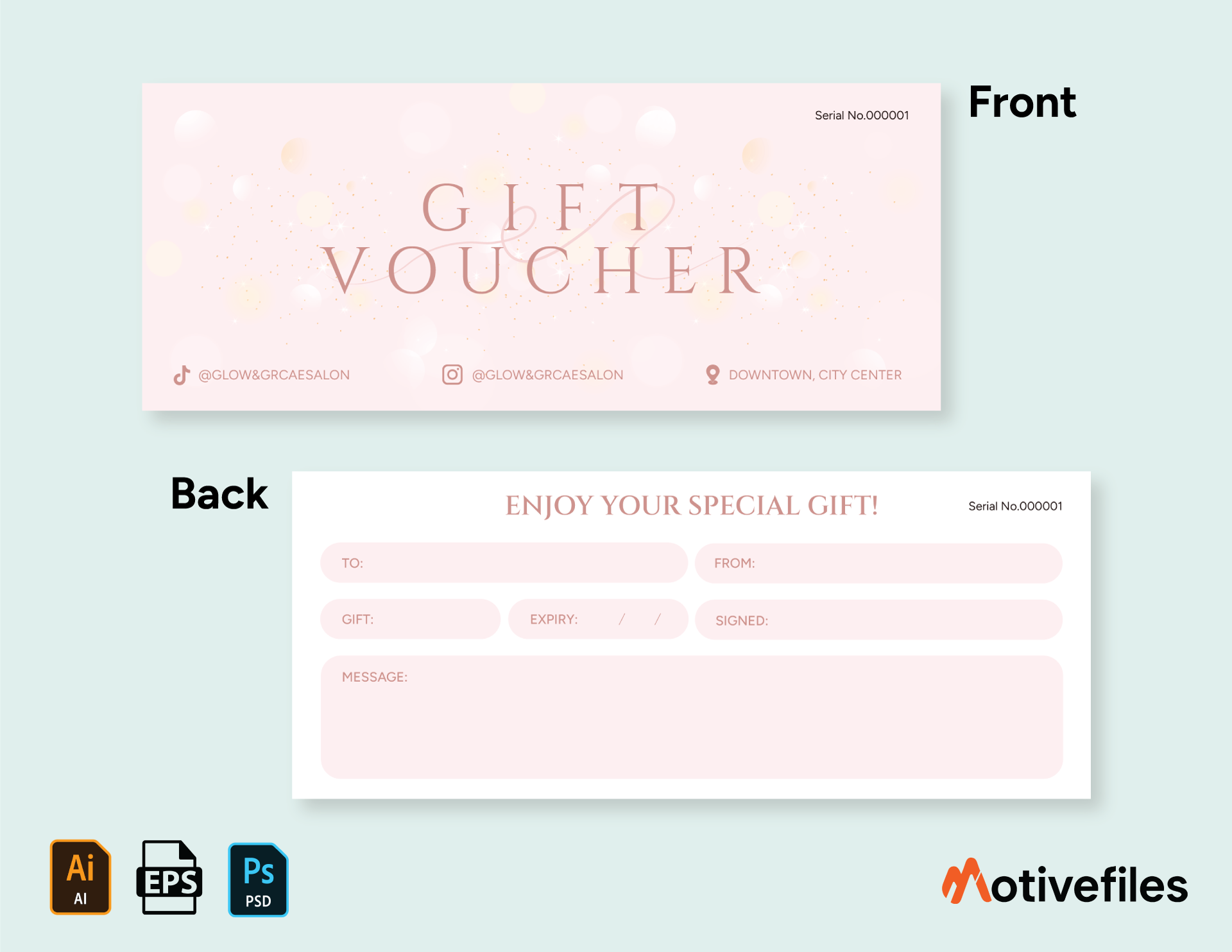 Minimal Gift Voucher