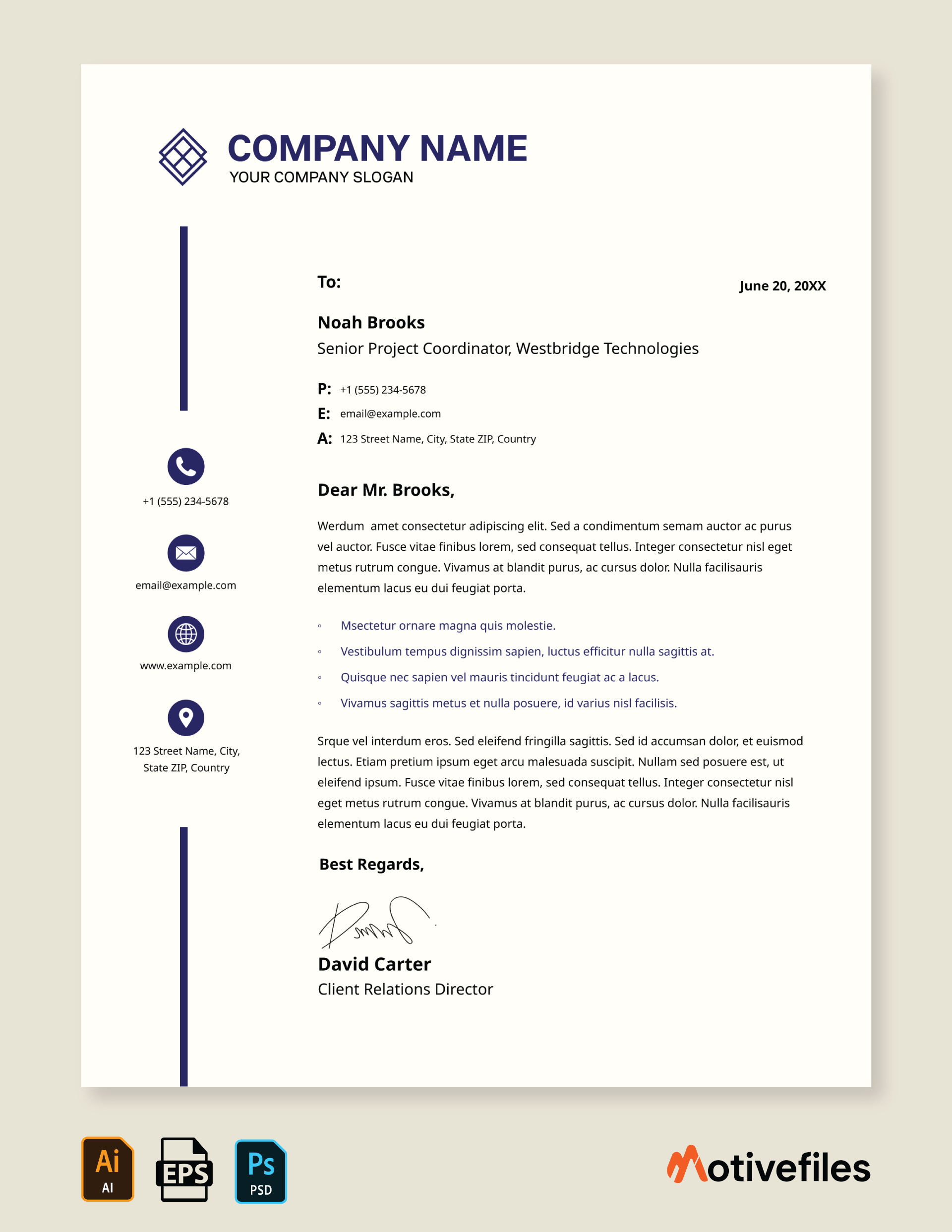 Premium Letterhead