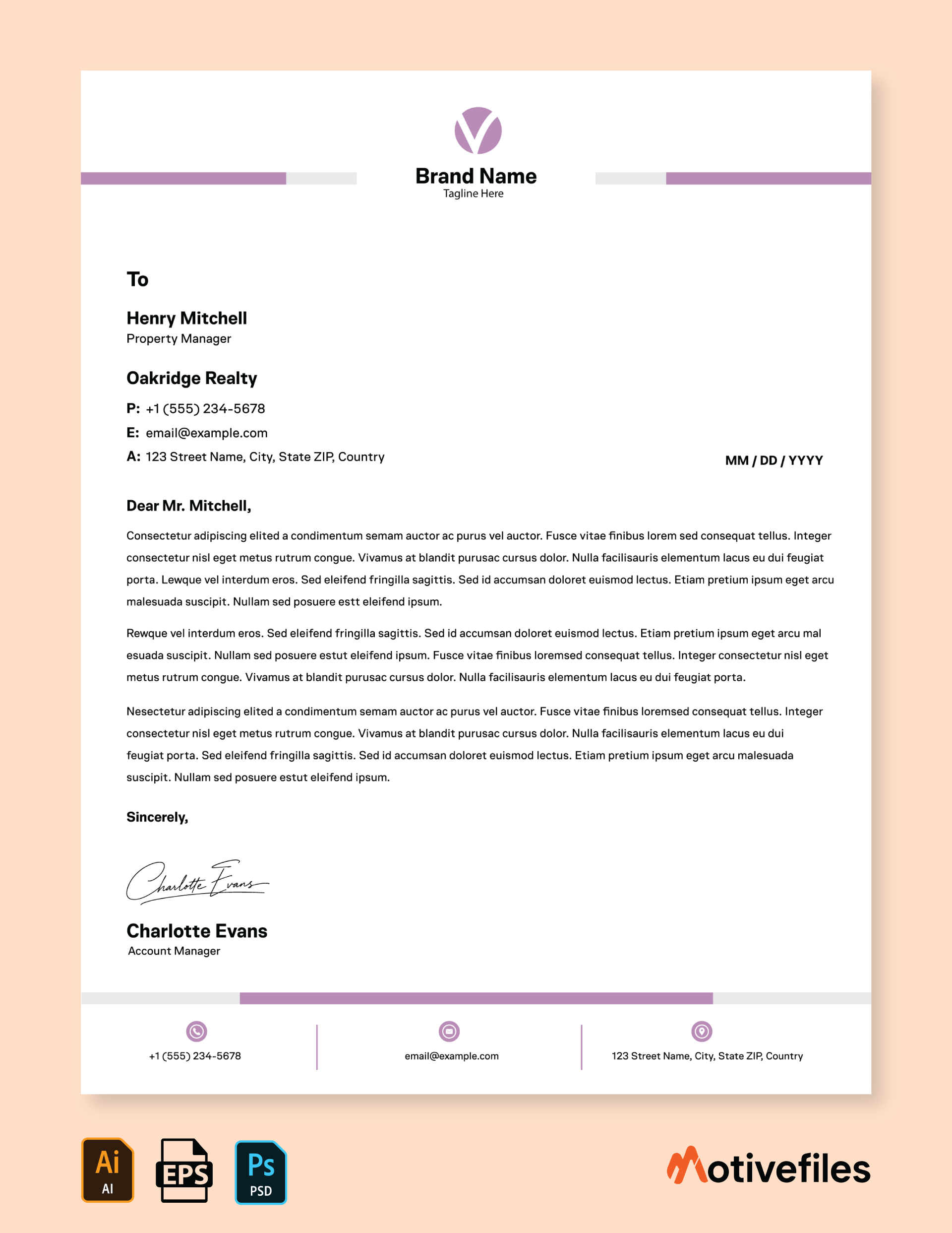 Creative Letterhead
